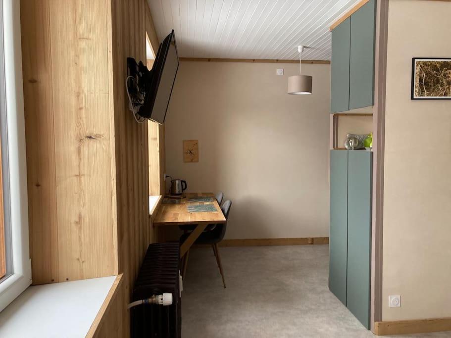 Studio Chaleureux Au Depart Des Sentiers Et Pistes De Ski Lajoux Eksteriør bilde